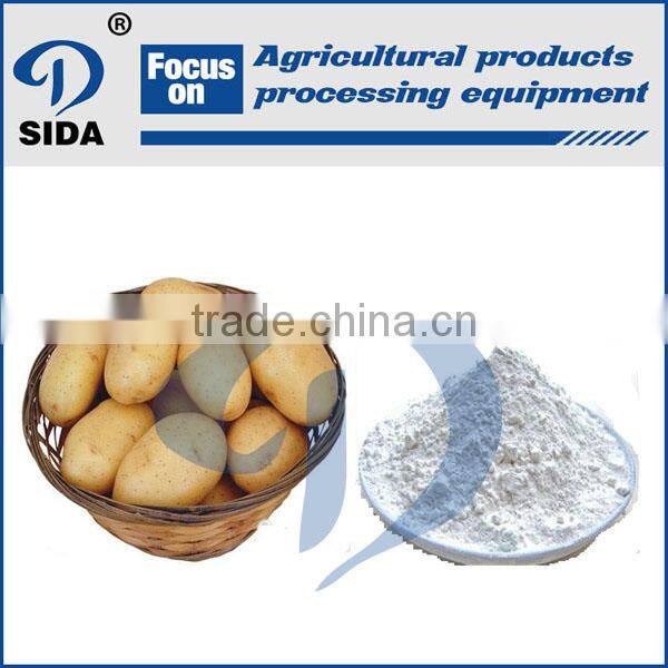 Food grade potato starch making machine production line with low price