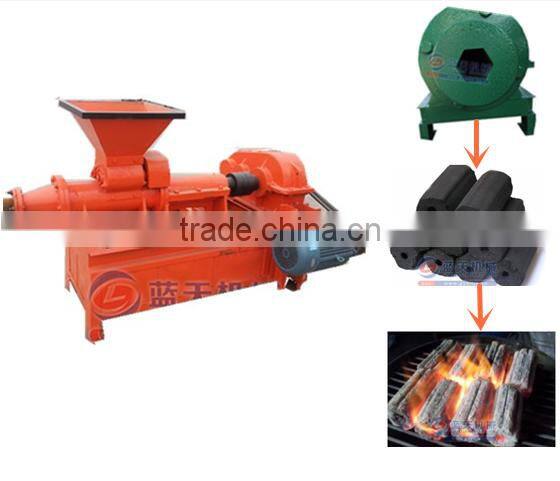 Specialize In Energy Saving Wood Sawdust Briquette Charcoal Extrude Machine