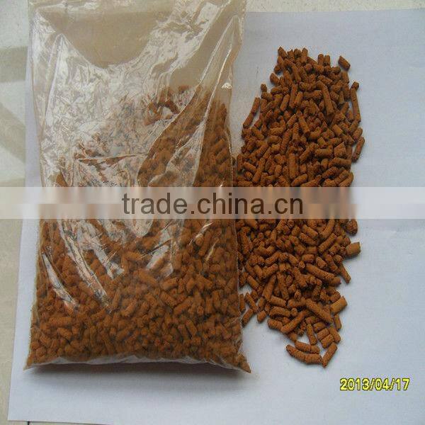 Biogas desulfurization used in iron oxide desulfurizer