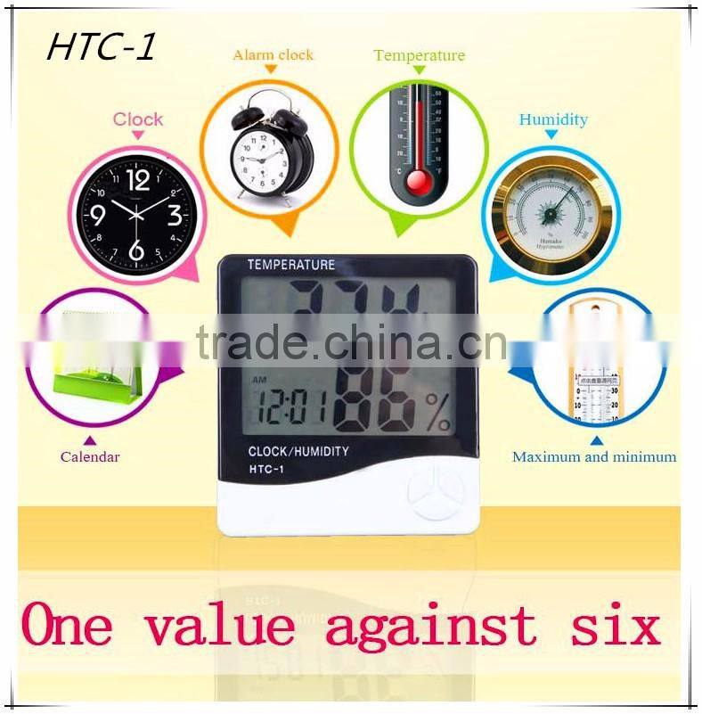 digital hygrometer measure temperature Led display, factory supplier Jifeng brand,CE