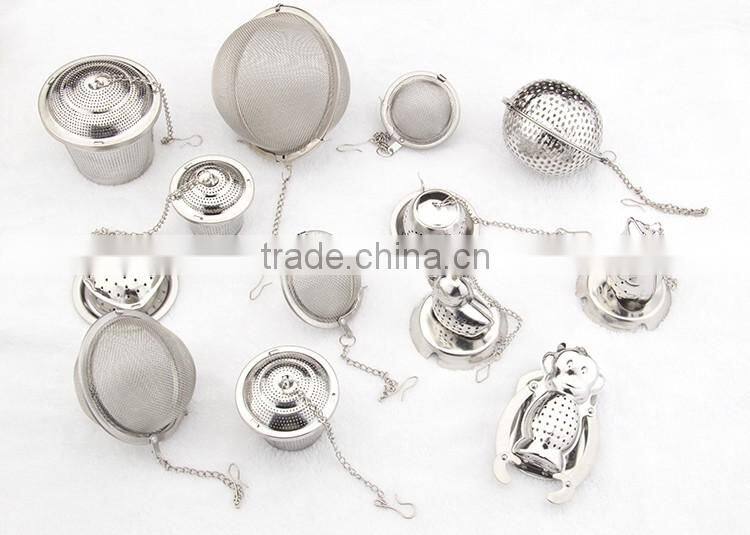 Stainless Steel Mesh Tea Basket/Loose Leaf Tea Infuser/Stainless Steel Tea Steeper Strainer