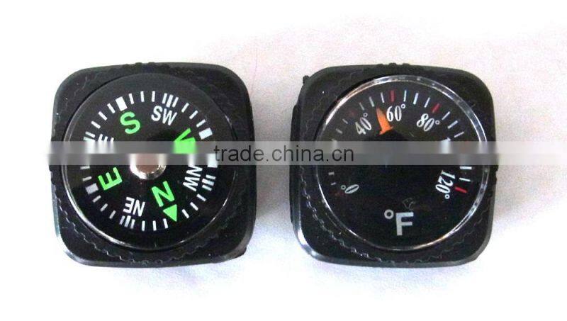 Multifunctional Survival Paracord Compass Bracelet