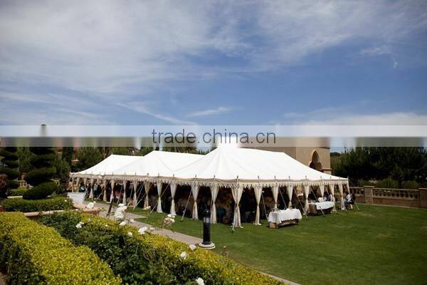 Hot wedding party event military camping roof marquee tent
