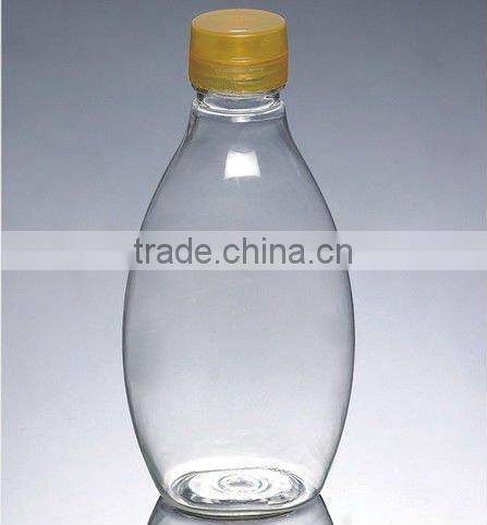 420ml PET Plastic Jam Bottle With Silicon Valve