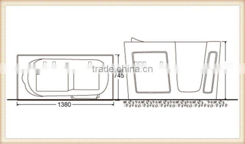 Modern Design Freestanding Bathtub