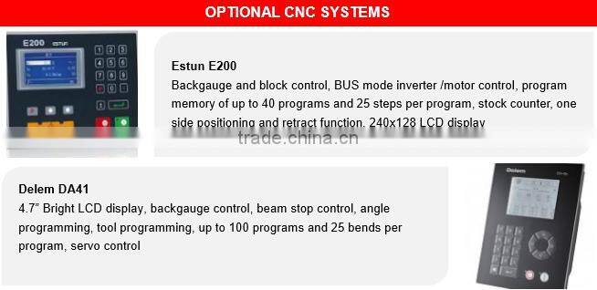 CNC automatic sheet metal bending machine press brake machine WC67Y price