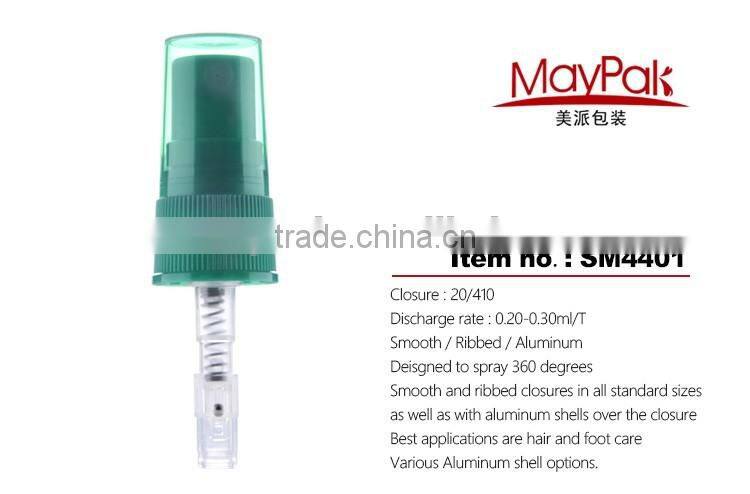 Hot sale 20/410 360 degrees fine mist sprayer for cosmetics products
