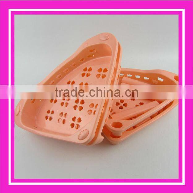 triangle plastic shelf rack