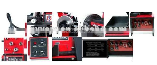 C9372 Disc Drum Brake Lathe Machine,brake lathe,metal lathe with low price
