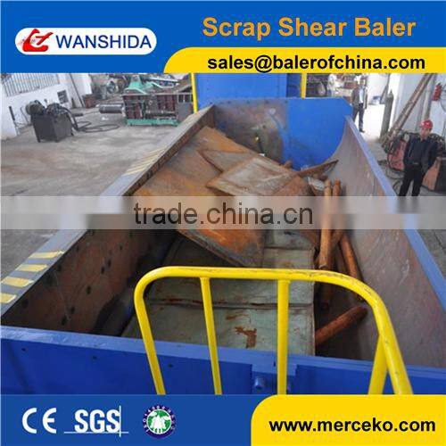 6300kN 6000mm/Customized Press room length hydraulic aluminum iron baler recycle machine