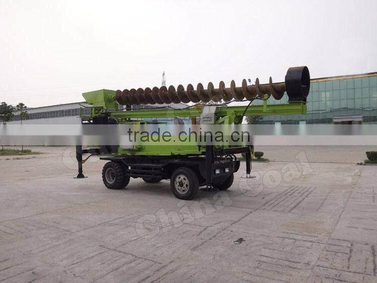 Rotary Bore Pile Drilling Rig / Screw Pile Driver / Hydraulic Pile Driving Machine