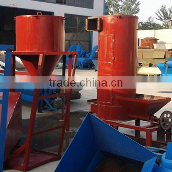 Waste plastic bottle vase recycling washing drying machine