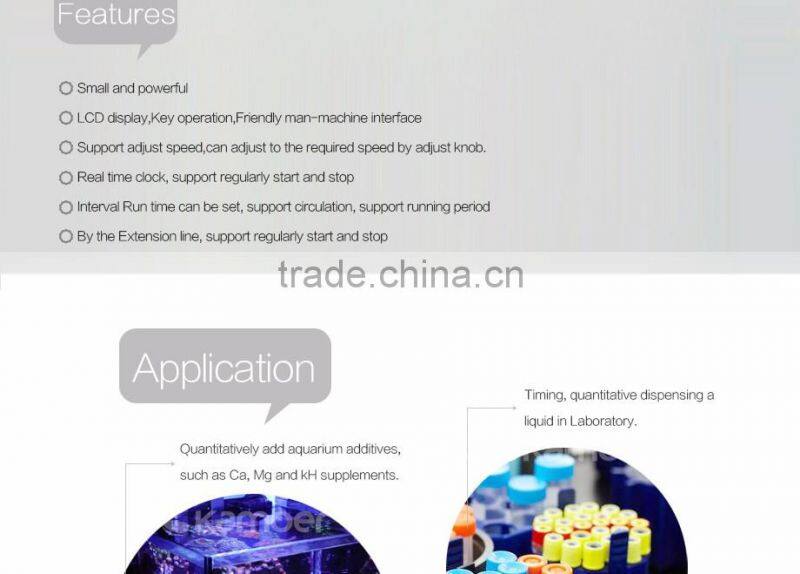 Kamoer KSP-F01A pump machine each time dosing liquid 1ml-1000ml