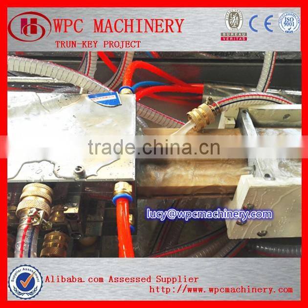 WPC decking/flooring outdoor/pavilion wpc decking machine