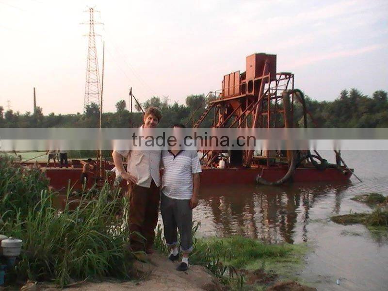 Gold dredger for river