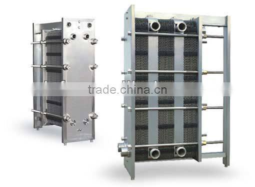 Plate and frame heat exchanger