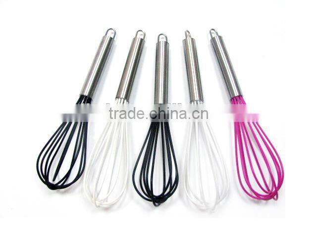 Hot selling!silicone coated whisk