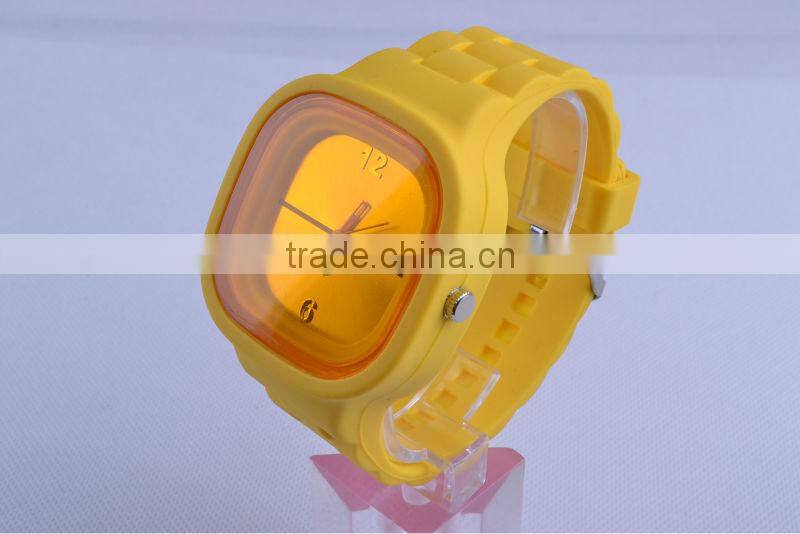 Dirt-proof youth induviduality lovely safety  vintage quartz silicone watches