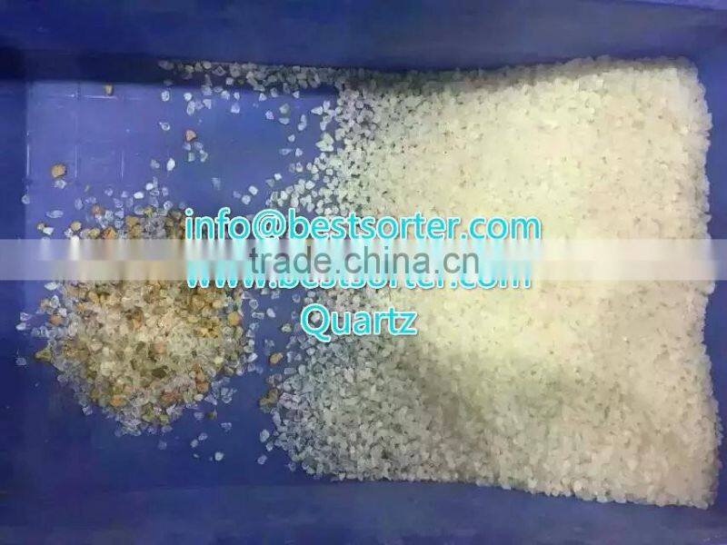 New condition quartz sand belt type color sorter with high quality