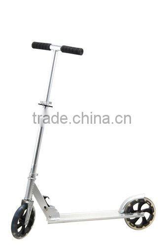 Double Suspension Kick Scooter 200mm PU Large Wheels Adult Kick Scooter