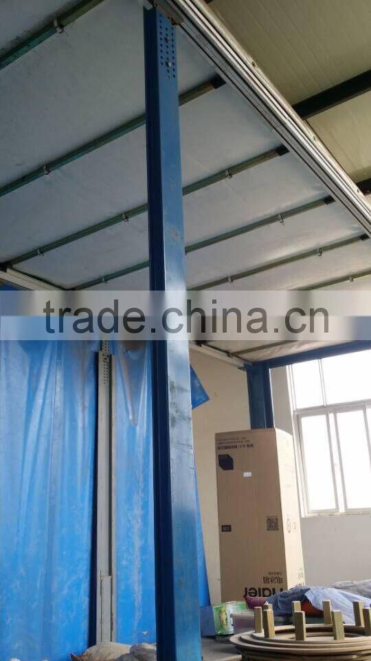 32oz pvc tarpaulin fabric for rolling shutter door fire retardanct