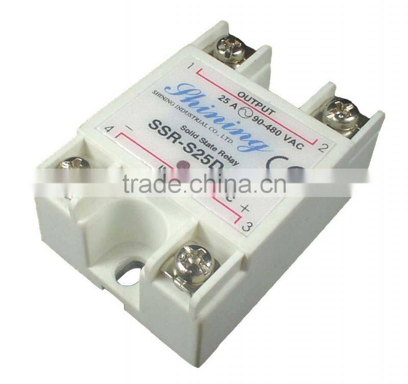 SSR-S40DA Dc to Ac SSR Solid State Relay With Protective Cover