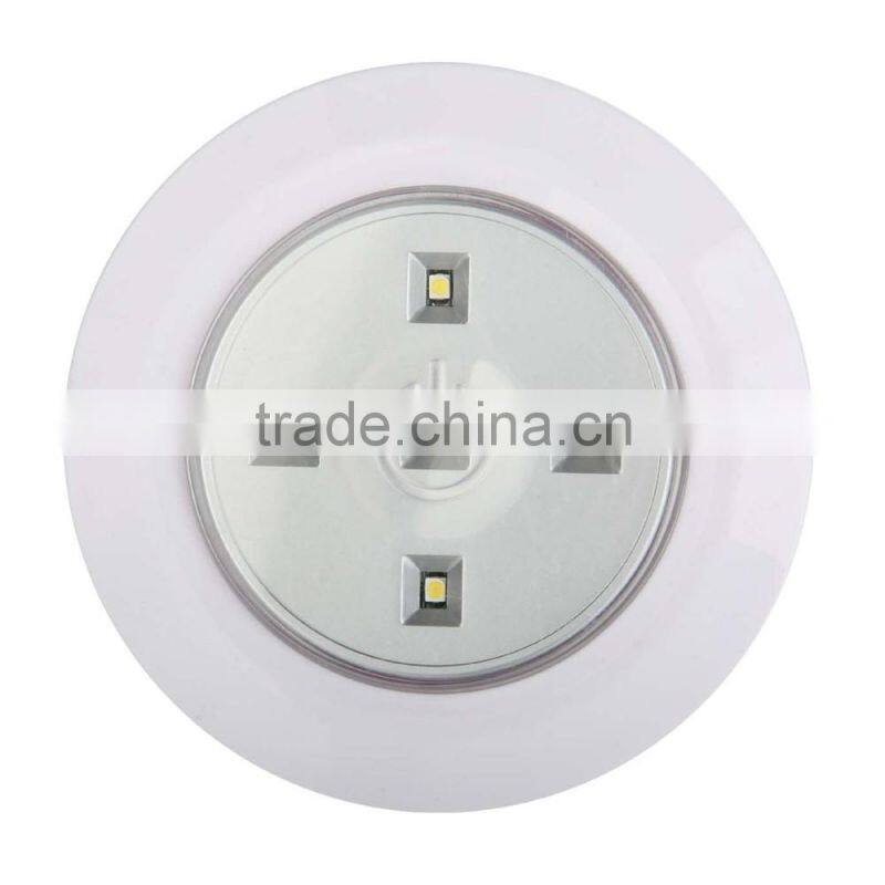 Wireless Remote Control Round Puck Cabinet Light