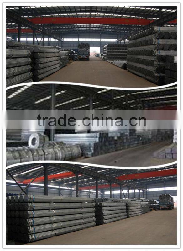 Galvanized Steel Tubes Threaded 3 inch