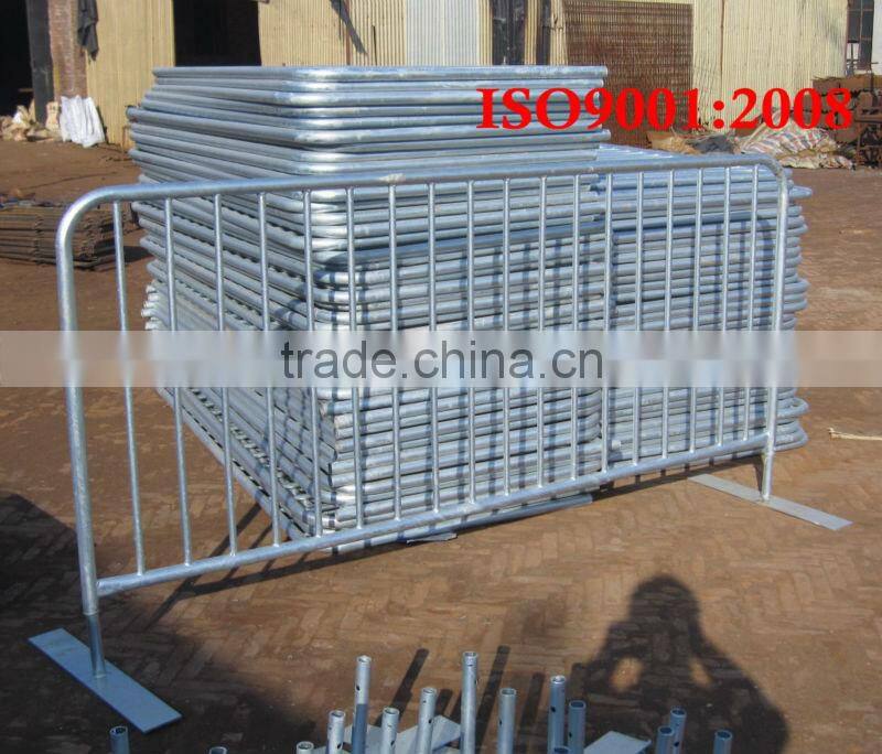 Hot Sale Used Galvanized Road Pedestrian Safety Barrier 20years' Factory