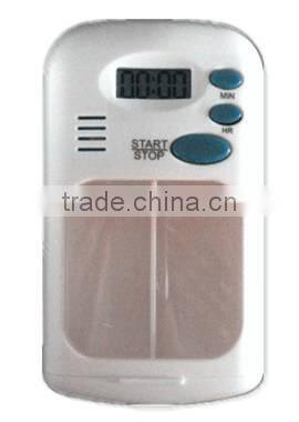 2015 new electrical Reminder pill box with alarm timer with flash/ Digital pill box reminding timer/capsule storage case timer