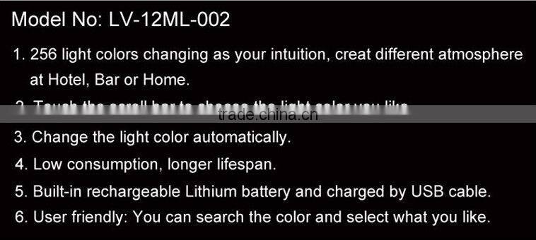new excellent indoor multicolor led mood light