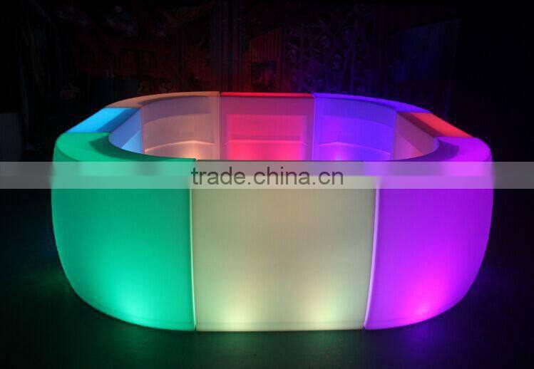 Mobile bar counter metal outdoor bar counter