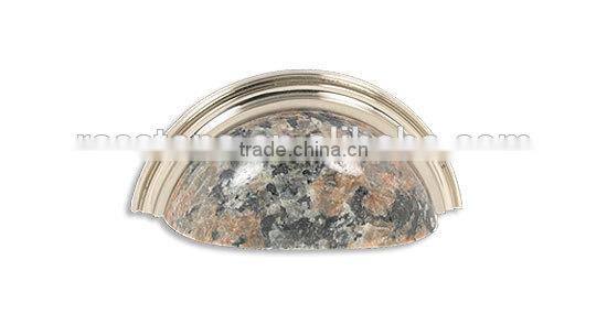 cup pull-PC-BN granite pull cup pull brushed nickel for kitchen and bathroom