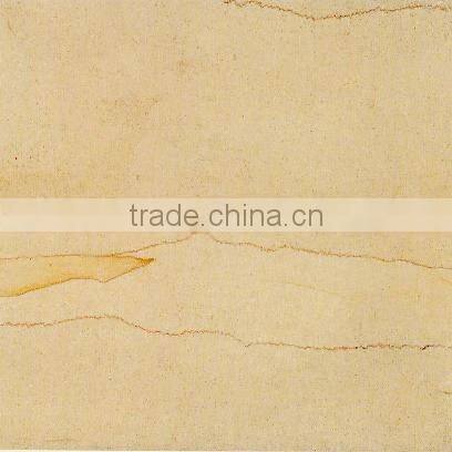 golden stripe cream marble tile