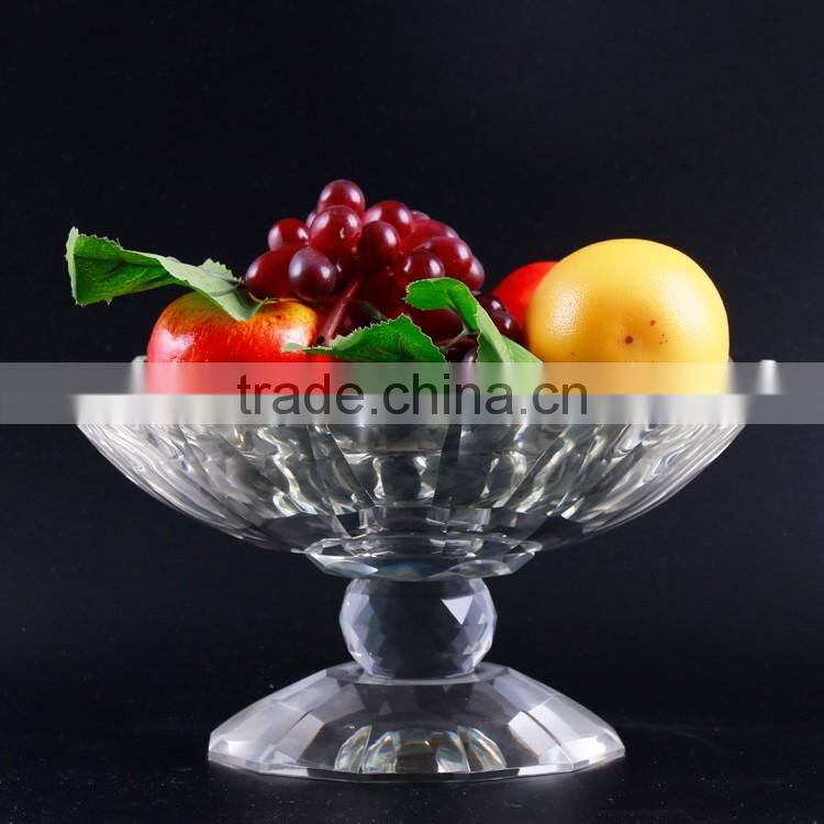 Best selling OEM design clear crystal cake stand wholesale