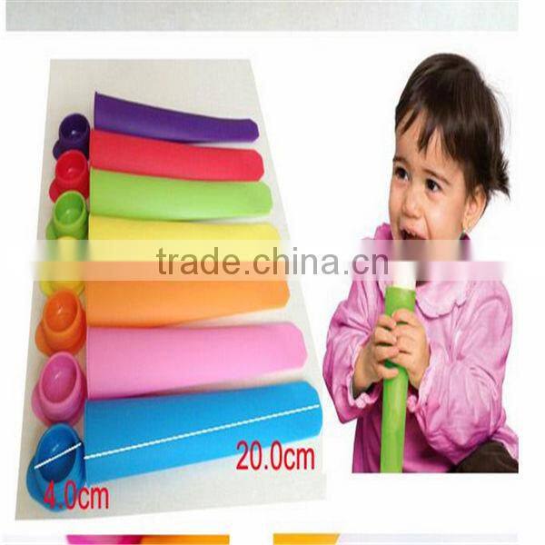 Custom color popular silicone ice pop mold