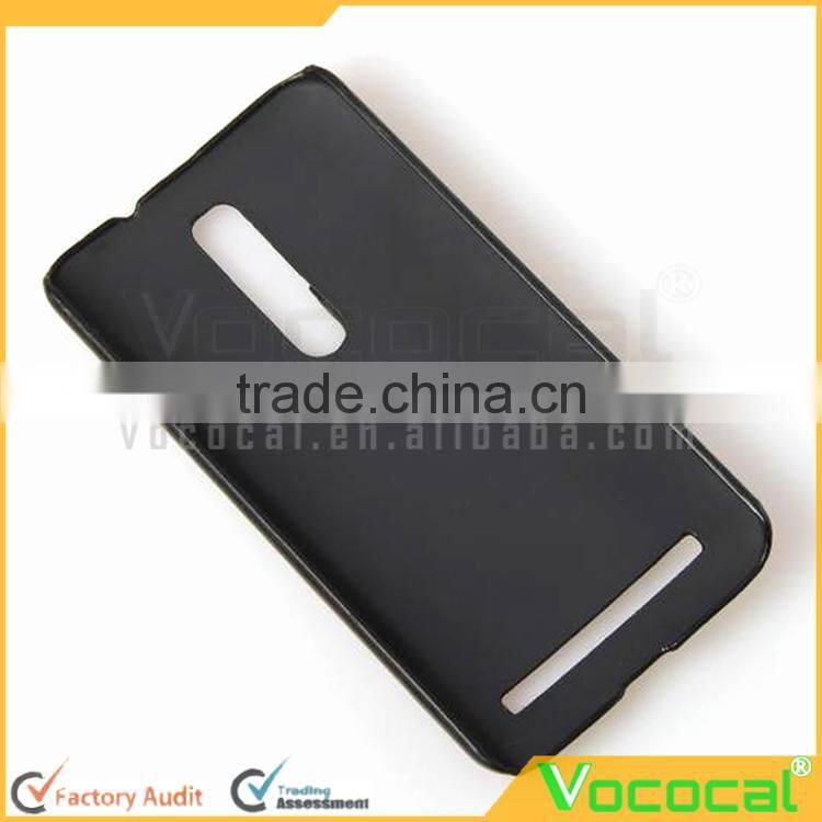 Lichee Pattern Stand Case for 5.5 Inch ASUS Zenfone 2 ZE551ML Black