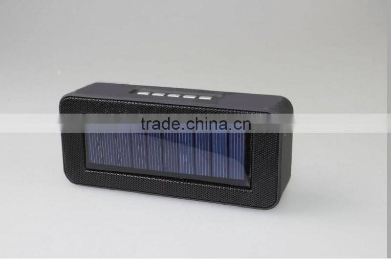 Factory Direct Sale New Arrival Outdoor Portable Solar Bluetooth Speaker Wireless Colorful Solar Speaker Support TF Card