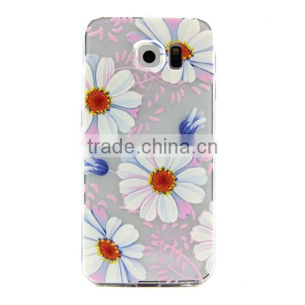 Cartoon Pattern Phone Case , Soft TPU Mobile Phone Case For Samsung S6