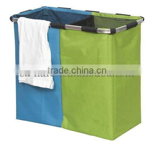 Zhejiang Aluminum frame folding Round laundry hamper