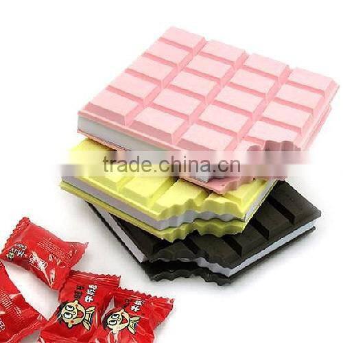 supply creative fashion gift Chocolate notebook