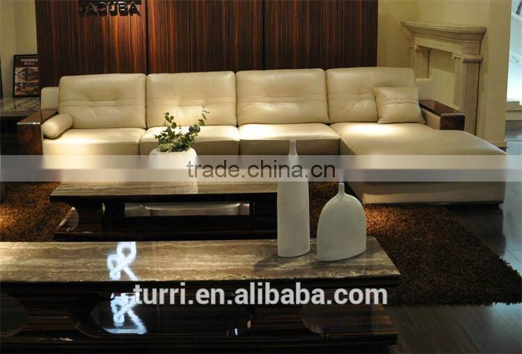 hot sale italy leather corner sofa for home furniture