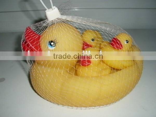 Rubber dolphin floating toy baby 3pcs animal family bath set