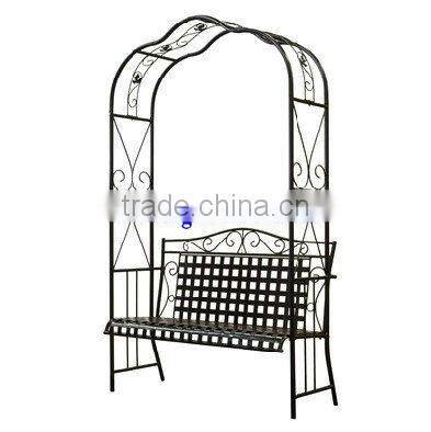 garden arch with bench LMGRB-510P03