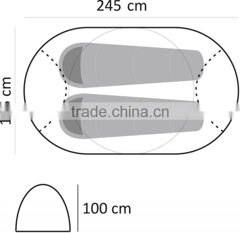 Factory direct high quality cheap double layer camping tent