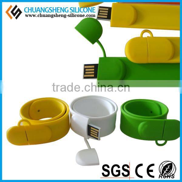 usb pen drive bracelet usb bracelet usb slap bracelet