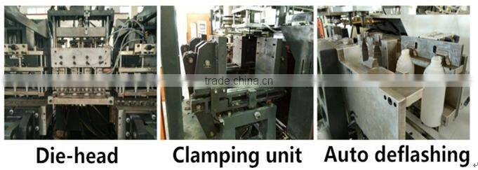 plastic extrusion blow molding machine