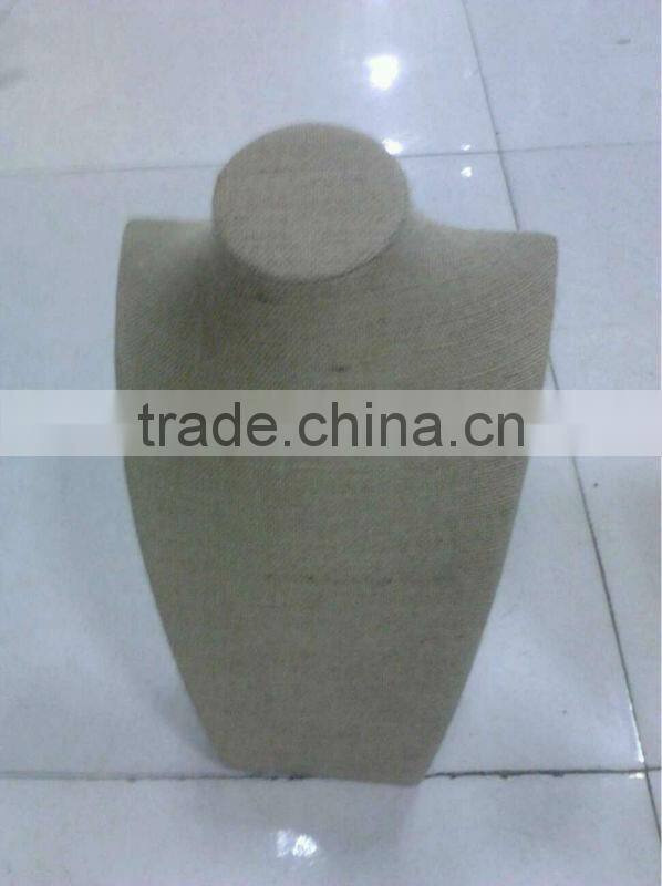 Linen bust made by yiwu factory