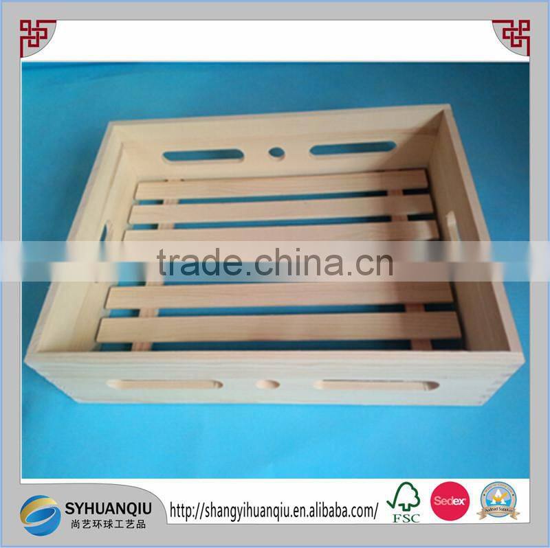 Shabby Chic And Reclaimed Wood Material Wooden Apple Crate For Sale-cn