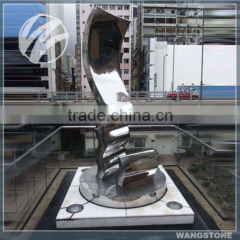 Park ornament large metal garden sculpture